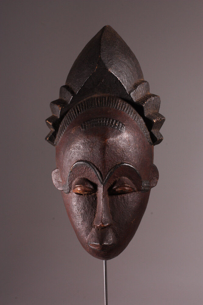 6304 Fine Baule Mask Ivory Coast