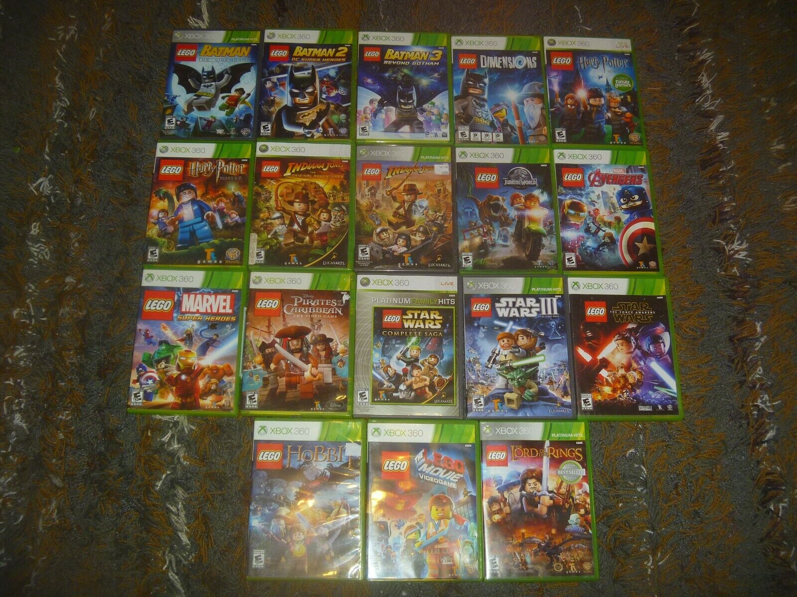 Lego Games Xbox 360 - RESURFACED & TESTED