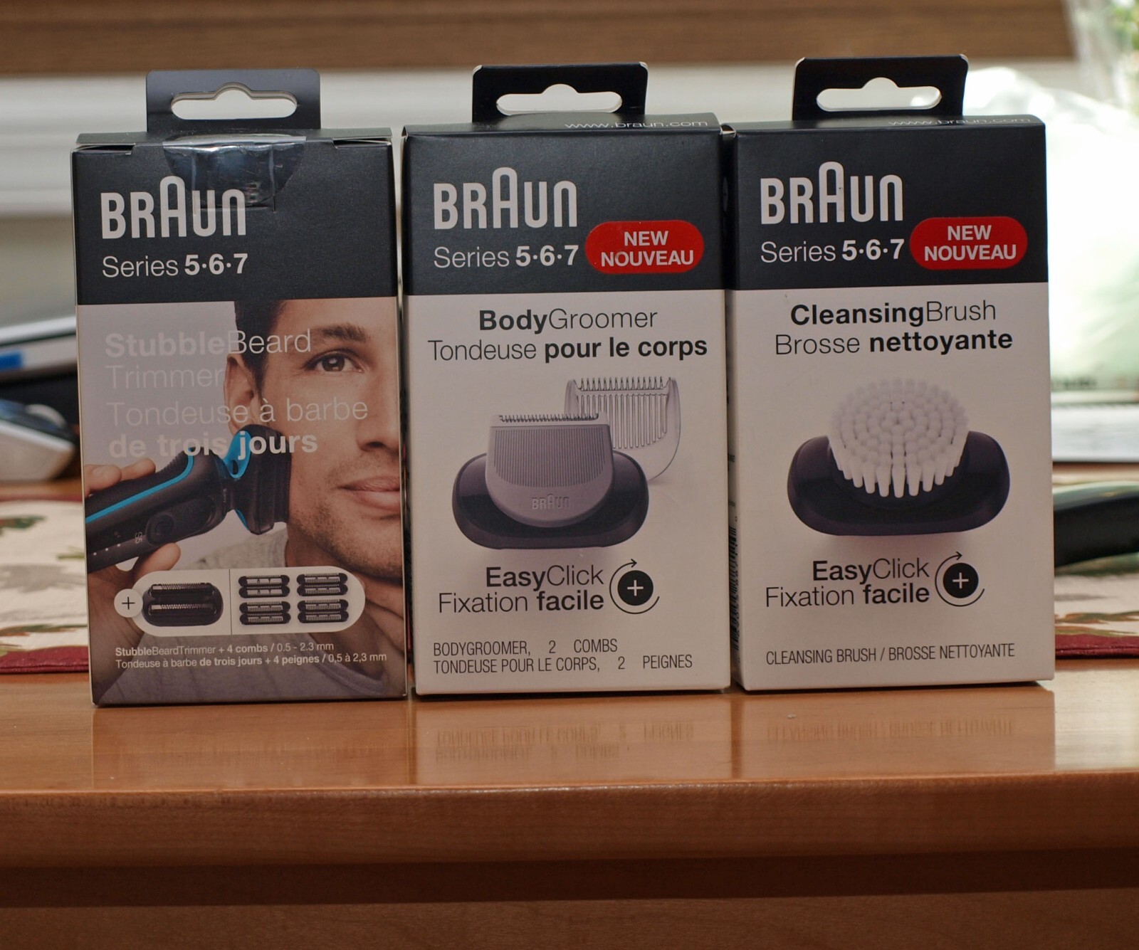 Braun Body Groomer cleansing brush stubble beard Attachment for Series