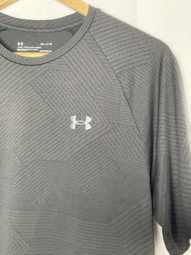 Under Armour Textured Heat Gear Men’s Size L T-Shirt - 第 4/6 張圖片