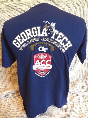 ACC CHAMPIONSHIP GEORGIA TECH YELLOW JACKETS~Dec 2, 2006~ T-Shirt Size MED ~NWT