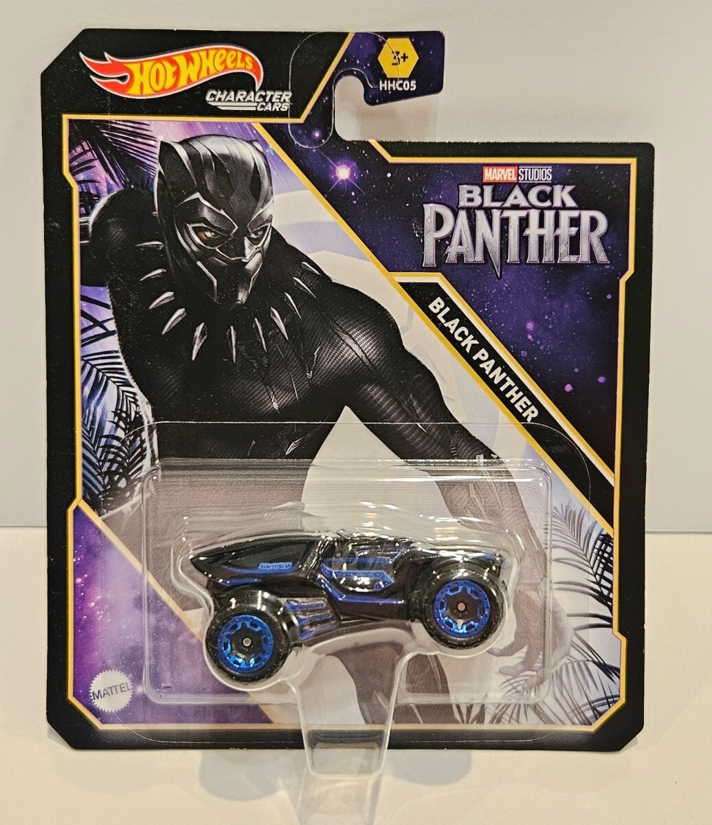 Hot Wheels Marvel Avengers Auto – Black Panther, 1:64 Die-Cast