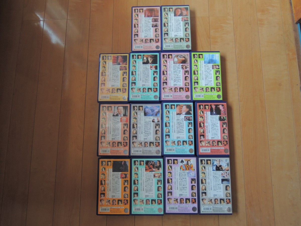David Lynch TWIN PEAKS Japanese movie VHS japan Complete set of 14