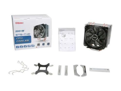 Enermax ETS-T40-TB Heat Pipe CPU Cooler with T.B.SILENCE PWM Twister Bearing Fan - Picture 2 of 12