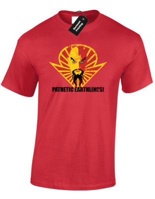 PATHTIC EARTHLINGS HERREN T-SHIRT FLASH MING GORDON CLASSIC FILM MOVIE RETRO TOP