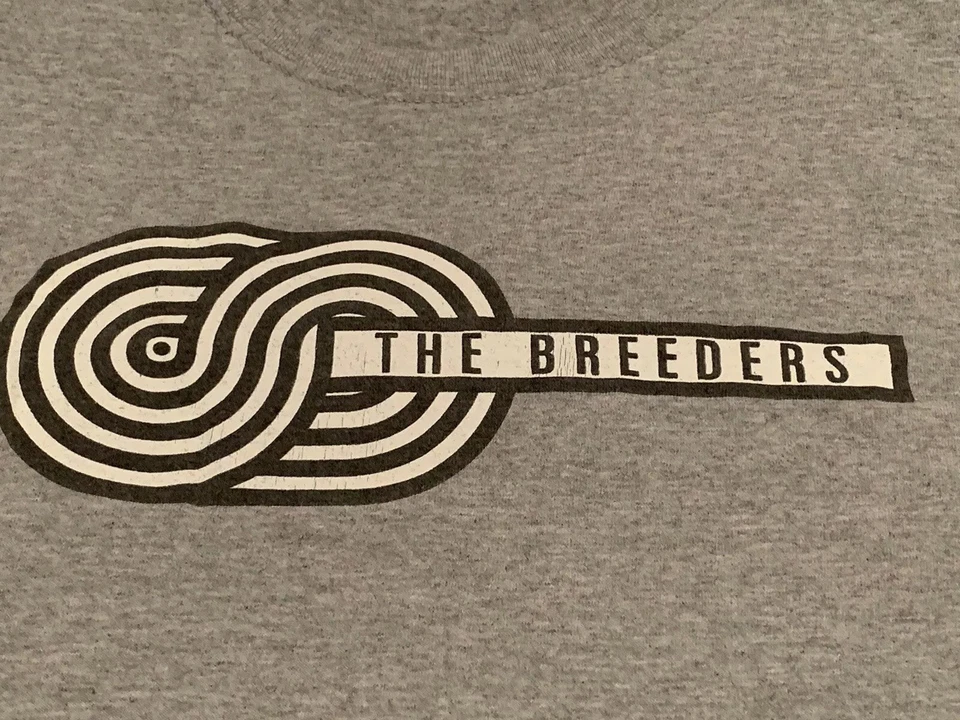 Camiseta VINTAGE Talla Grande Gris The Breeders 08' Tour Foto 4 de 4