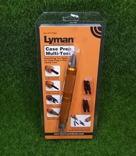 Lyman Case Prep Multi Tool, Deburring Tool, Primer Pocket Cleaners - 7777800