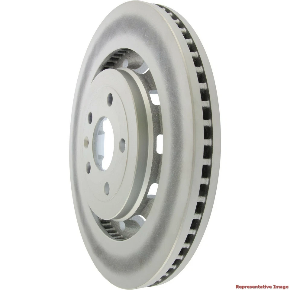 Rotor de freno de disco - revestimiento completo centrado delantero para Lincoln MKS 2013-2016 Foto 4 de 4