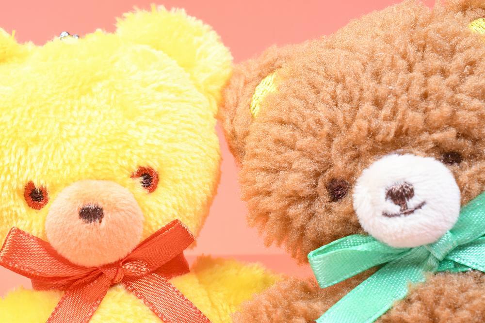 Retro bear stuffed toy set of 5 types (Gacha Gasha Complete