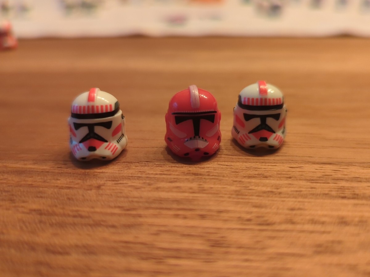 Custom Lego Star wars Commander Fox And 2X Shock Trooper/Coruscant