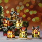 Christmas House Light Decorations Ornament For Home Xmas Decor Gift With Battery