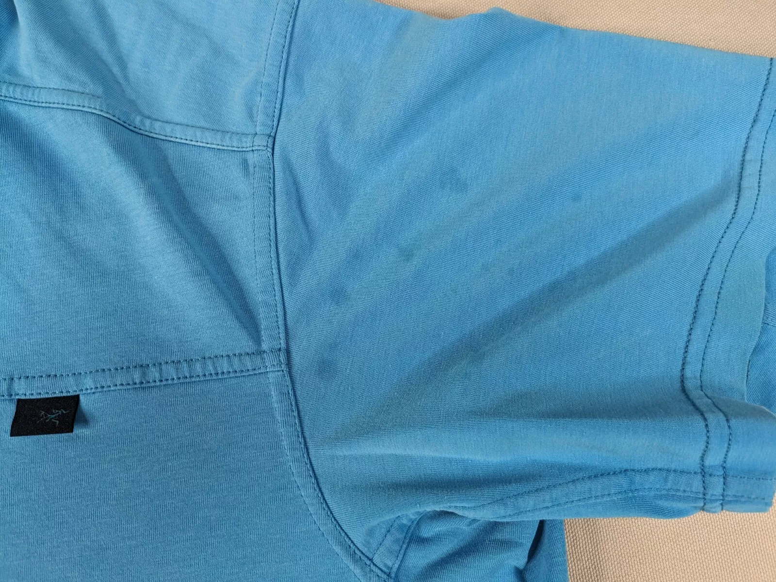 arcteryx captive faded distressed shirt