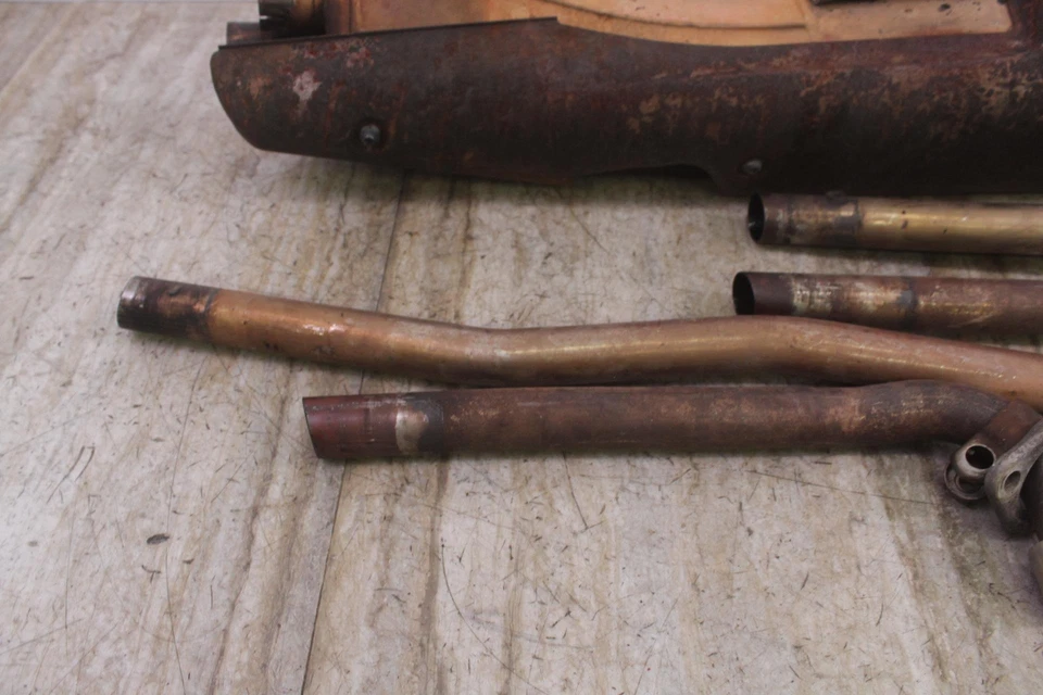 Silenciador silenciador BMW K100 1985 con tubos de cabeza Foto 4 de 4