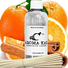 Cinnamon & Sweet Orange Diffuser Fragrance Oil Air Freshener Vegan Cruelty-Free