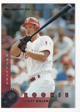 Tarjeta de béisbol Scott Rolen 1997 Donruss ML # 357 Phillies