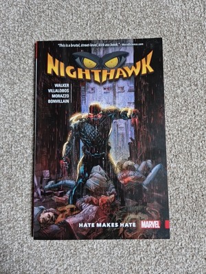marvel nighthawk hate makes hate graphic novel
