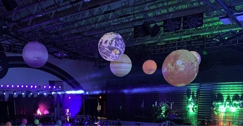 PVC Inflatable Planets Solar System 8 Planets+Pluto+Sun+Moon Lighting Balloons - Picture 84 of 86