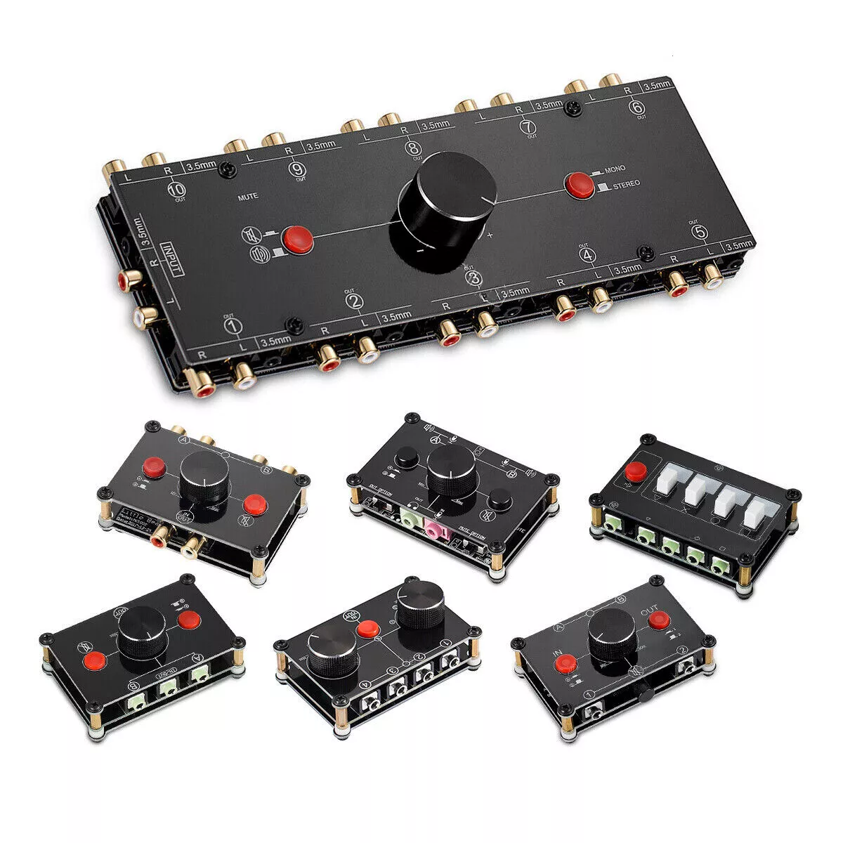 Headphone speaker switch box 2025
