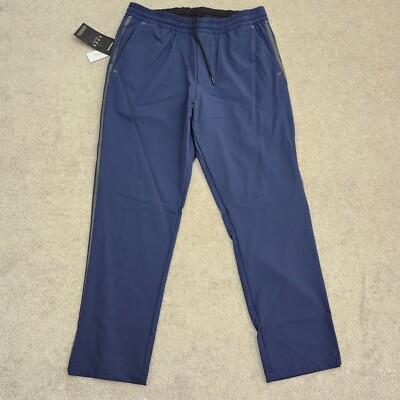 Outerknown Men Large Apex Series Pants Navy Blue