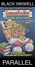 2022 BLACK PARALLEL Garbage Pail Kids BOOK WORMS  You pick Complete Your Set GPK