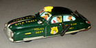 1950 Marx-Dick Tracy Squad Police Car-No.1- Tin Wind Up Battery Operated Toy-11"