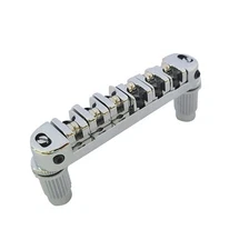 Wilkinson LOCKING ROLLER Bridge for Epiphone Les Paul Guitar- Chrome