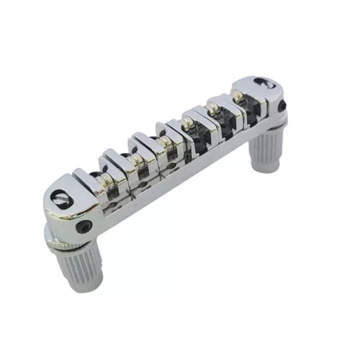 Wilkinson LOCKING ROLLER Bridge for Epiphone Les Paul Guitar- Chrome