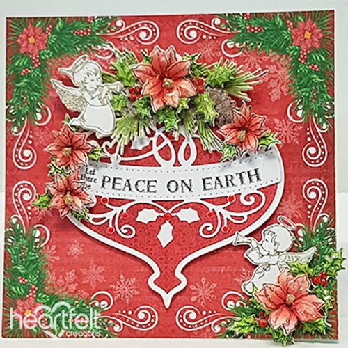 Heartfelt Creations Cut & Emboss Dies O Holy Night 1.25 To 4" Nativity Family - Picture 3 of 3