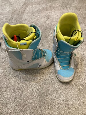 Burton スノーボード グリーン/ホワイト/イエロー s-l400.jpg