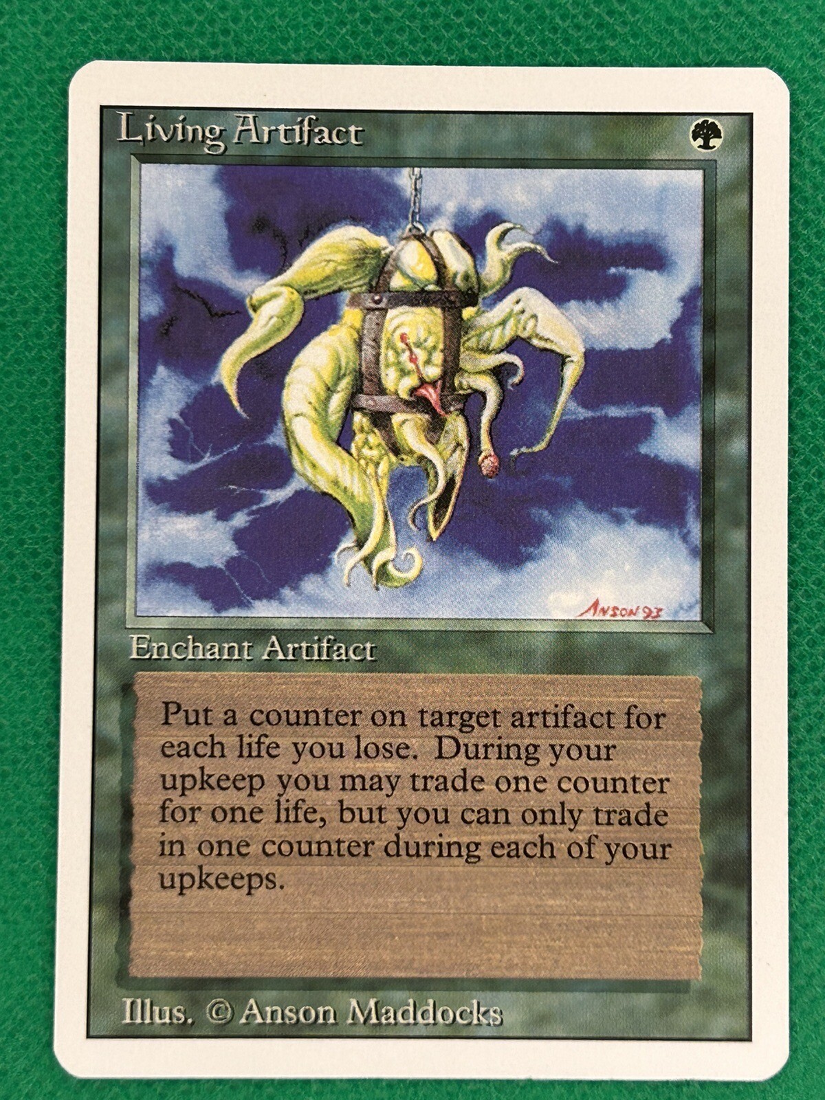 MTG / Magic: The Gathering - 3rd Edition Revised - Living Artifact