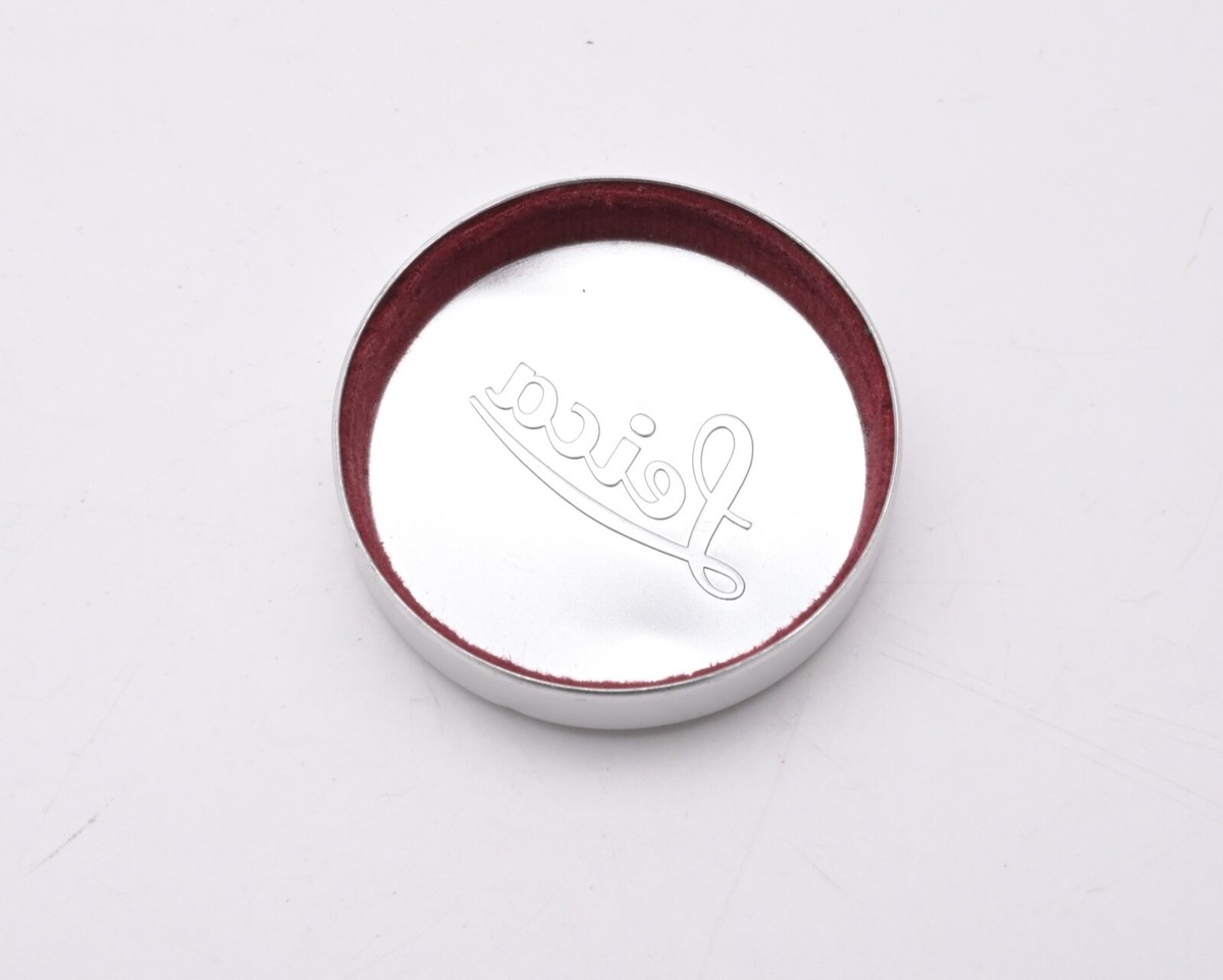 New in the online store: black metal lens caps for Leica M-mount