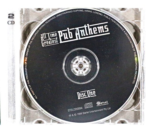 Various - All Time Greatest Pub Anthems (CD 1999) - Picture 2 of 3