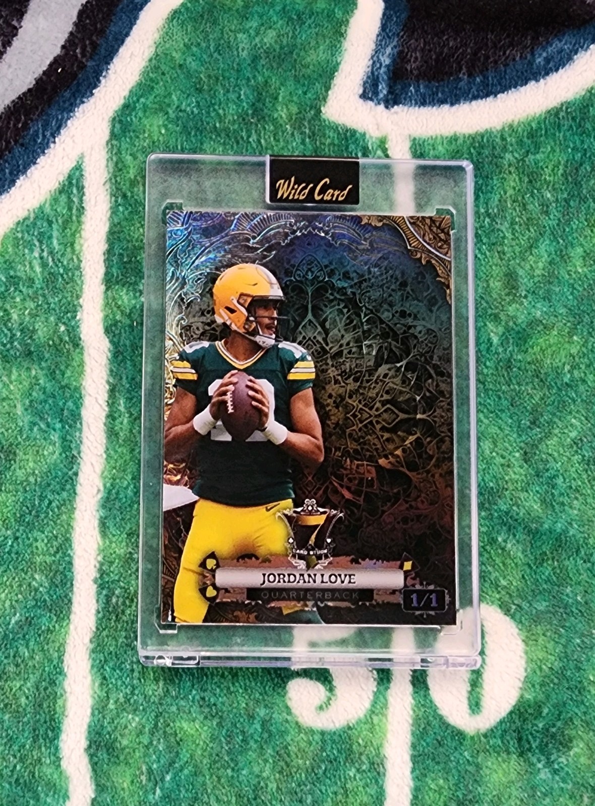 2024 Wild Card 7 Card Studs 1/1 Jordan Love