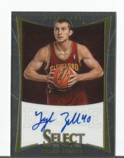 Tyler Zeller 2012-13 Select Rookie RC AUTOGRAPH SP #183 CAVALIERS 145/199