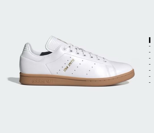 Gr. 9 Herren Adidas Originals Stan Smith Schuhe Cloud White Gum