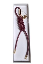 Michael Kors Gold-Tone Braided Cord Bag Charm Keychain Mulberry 32T5GD0K9V New