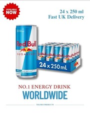 Red Bull Energy Drink Sugar Free 250ml x 24 Pack Sugarfree Energy Drink