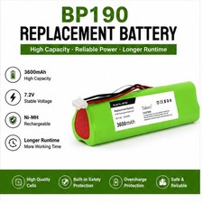 BP190 Battery for Fluke ScopeMeter 190 192 196 199 7.2V 3600mAh Ni-MH