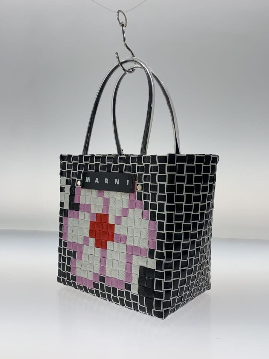 MARNI MARNI MARKET FLOWER MINI BASKET BAG゛ BLK | eBay
