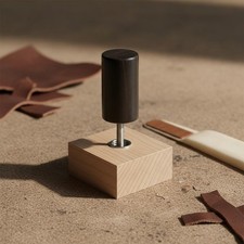 Sandalwood Leather Burnishing Adjustable Speed for Hobbyists, Beginners