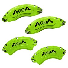 Green Black Logo Disc Brake Caliper Covers Front Rear for KIA Carnival 2022-2025