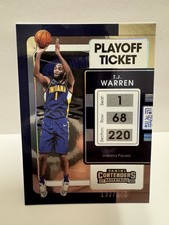 T.J. WARREN 2021-22 Panini Contenders #100 Playoff Ticket /249