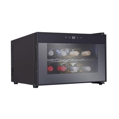 Premium 8 Bottle Horizontal Thermoelectric Wine Cooler/Chiller Counter Top Re...