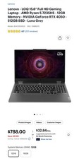 Lenovo Gaming Laptop (Brand New in Box)