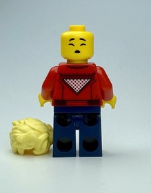 LEGO&reg; DREAMZzz Cooper Minifigure Red Checkered Racing Jacket 71455 - BRAND NEW