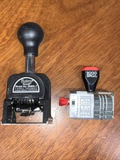 Vintage Automatic Numerator Bates Royall Model RNM6-7 + 2000 Plus