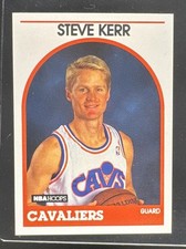 1989 HOOPS #351 STEVE KERR RC CAVALIERS