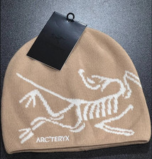 Arc'teryx Bird Head Toque Beanie Beige Orca Merino Wool Winter Hat NWT 2026
