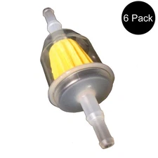 Qty 6: Fuel Filter Fits Briggs & Stratton Replaces 84001895
