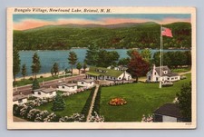 Nashua New Hampshire BRISTOL Bungalo Village Newfound Lake 1953